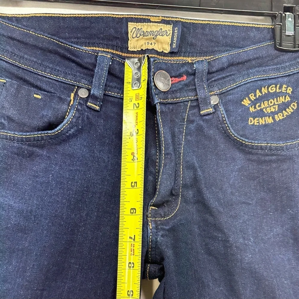 Wrangler Skanders Straight Leg Dark Denim‎ Jeans Men's 28 X 26